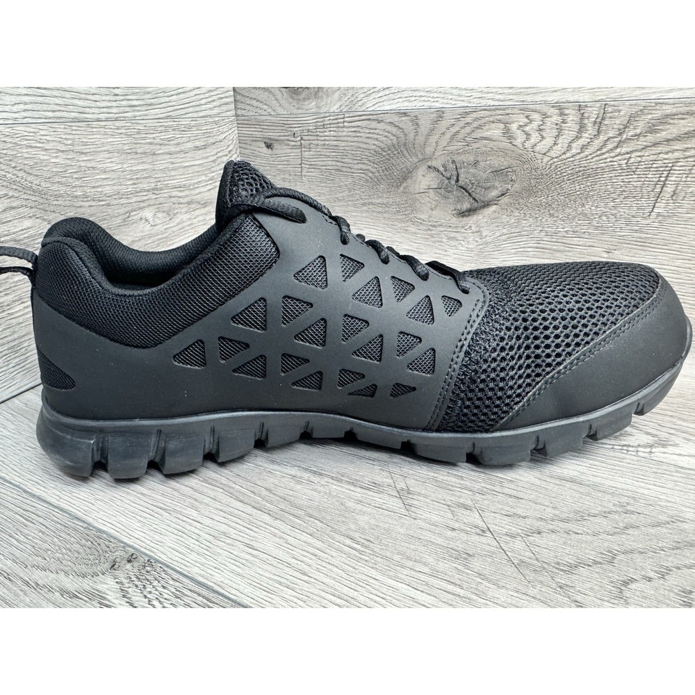 Reebok Sublite Cushion Work Safety Sneakers Composite Toe Memory Foam Mens 13 - Picture 4 of 9